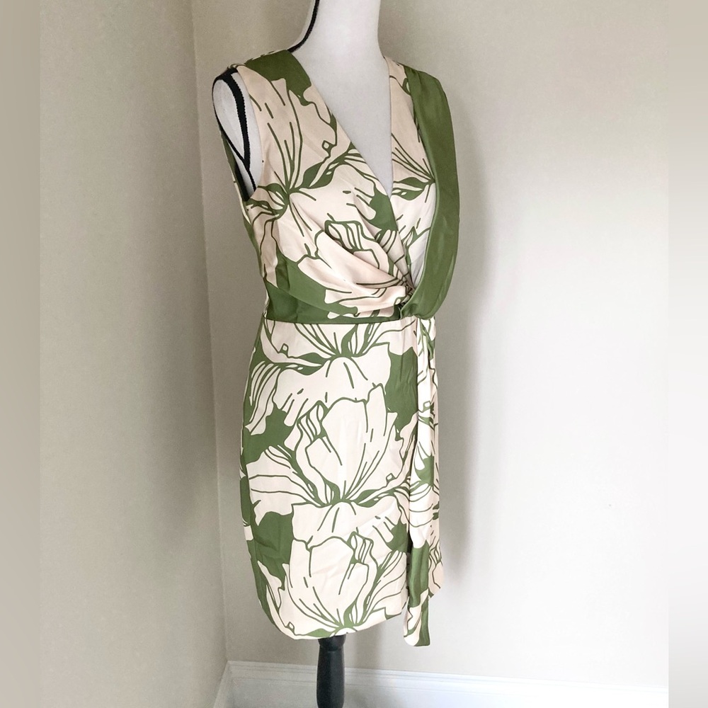 Kay Unger New York ELLE SASH DRESS Size 6 - Picture 8 of 11